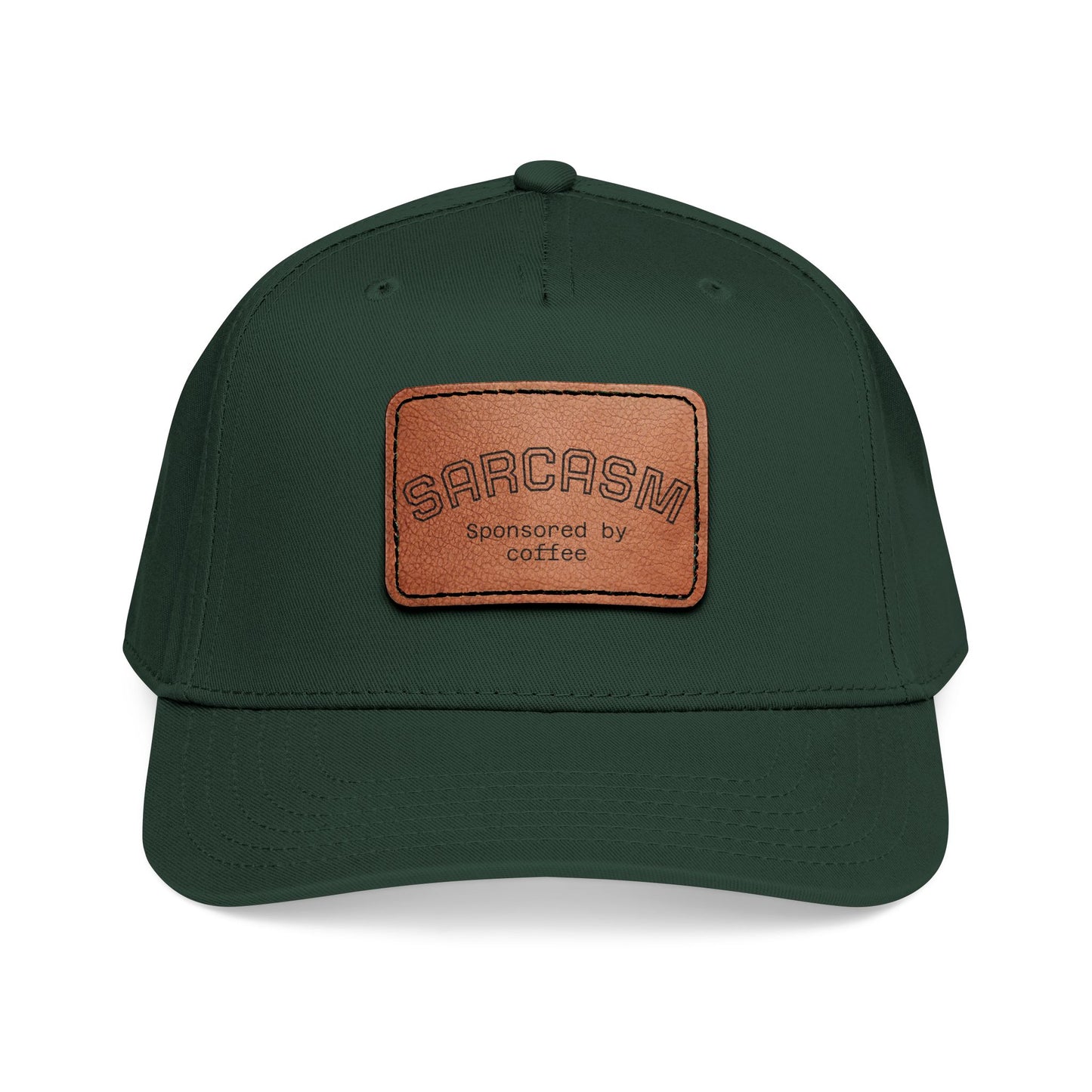 Leather Patch Cap - Sarcasm - 28 colors