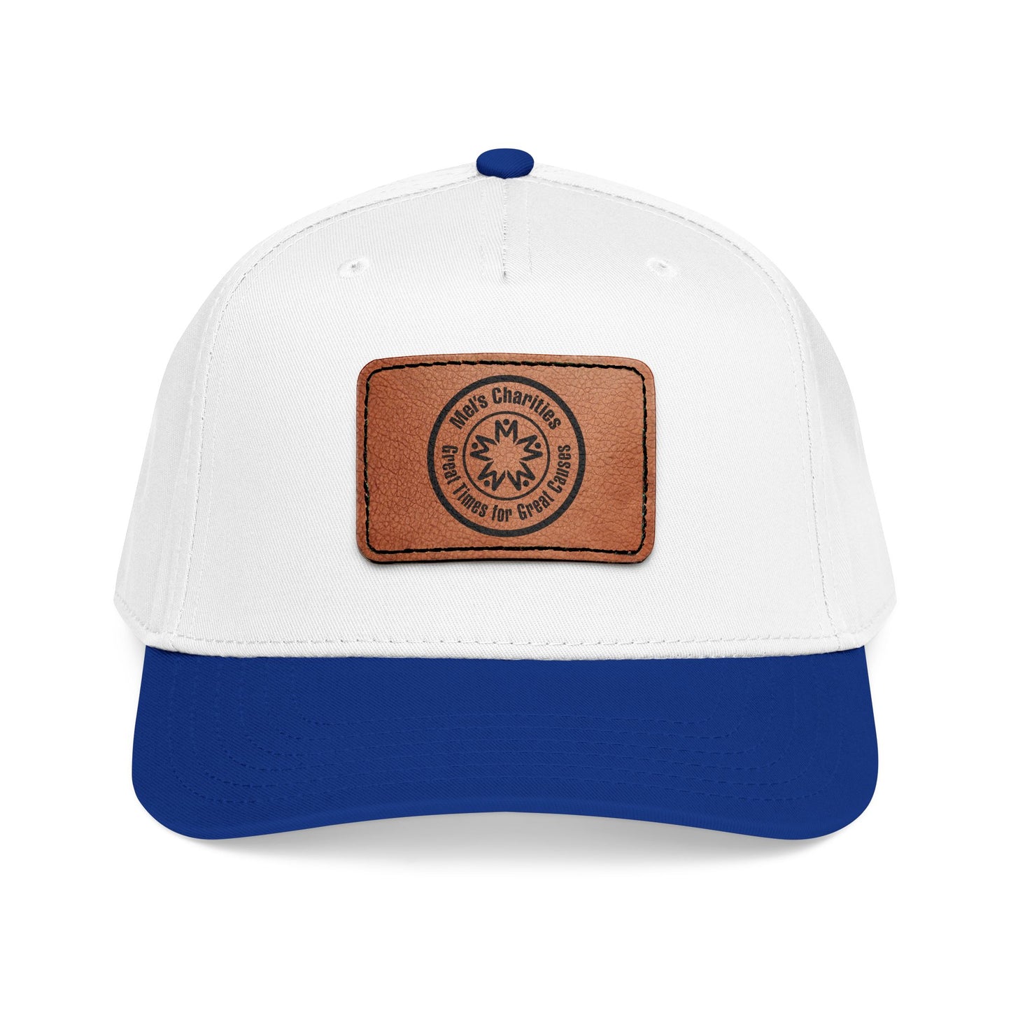 Leather Patch Cap - Mel's Charities