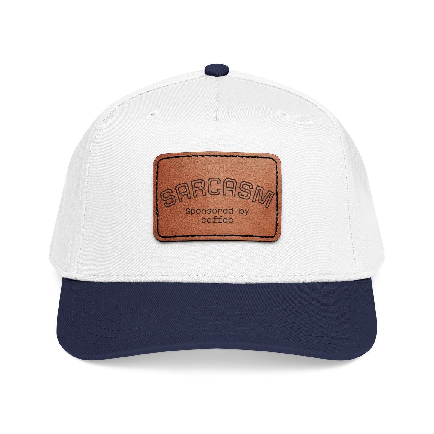 Leather Patch Cap - Sarcasm - 28 colors