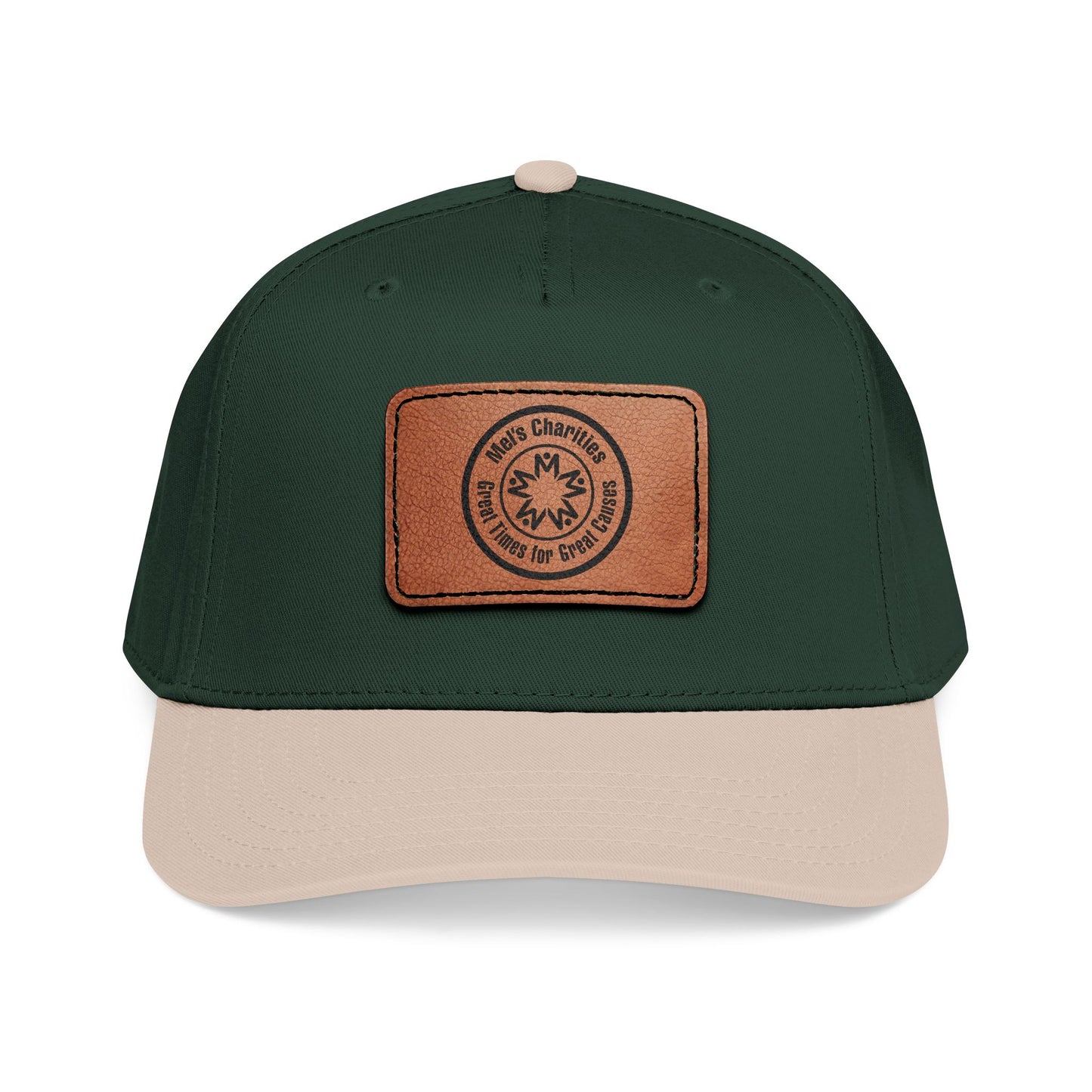 Leather Patch Cap - Mel's Charities