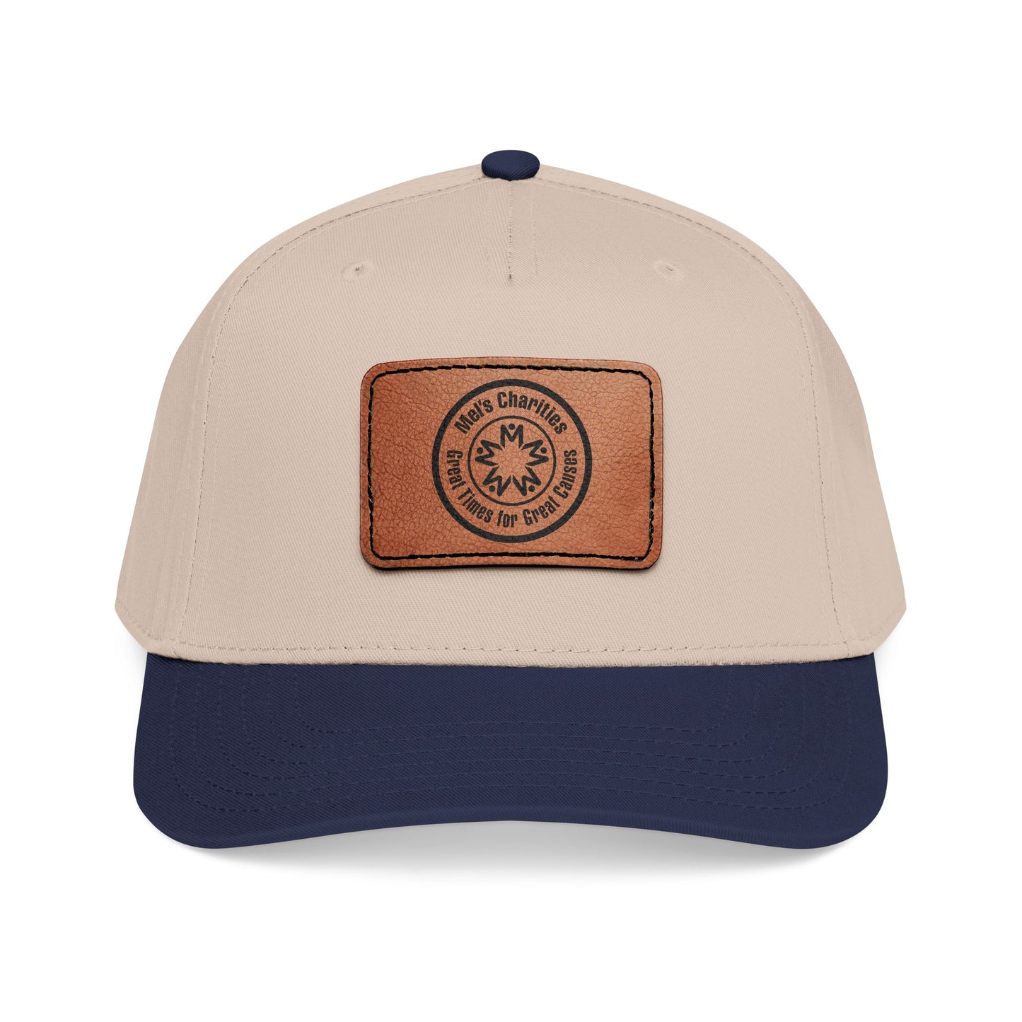 Leather Patch Cap - Mel's Charities