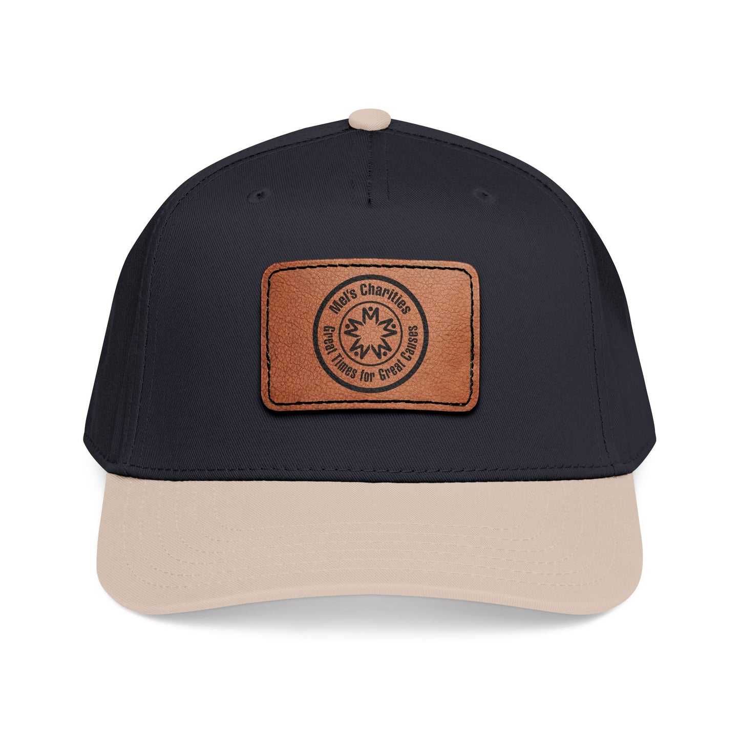 Leather Patch Cap - Mel's Charities