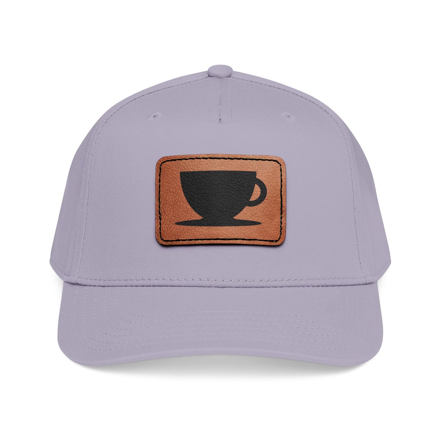 Leather Patch Cap - Cappuccino - 28 colors