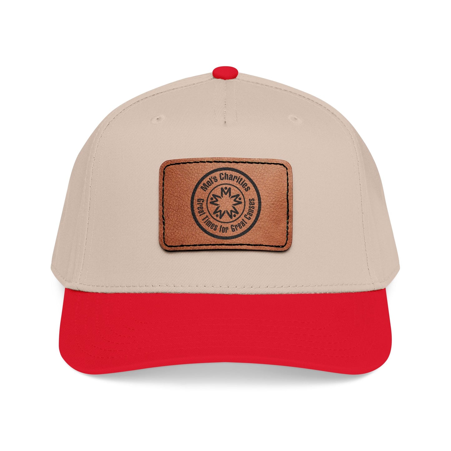Leather Patch Cap - Mel's Charities