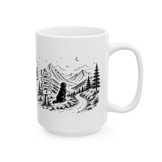 Mug – Beach/Mountains (15oz)