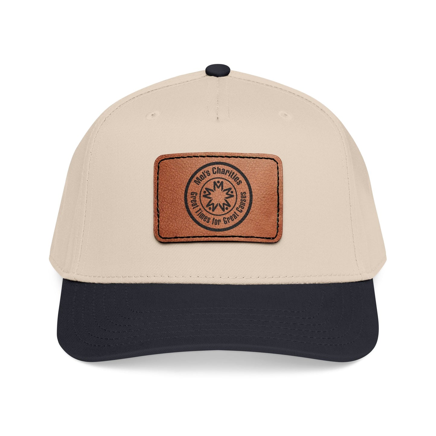 Leather Patch Cap - Mel's Charities