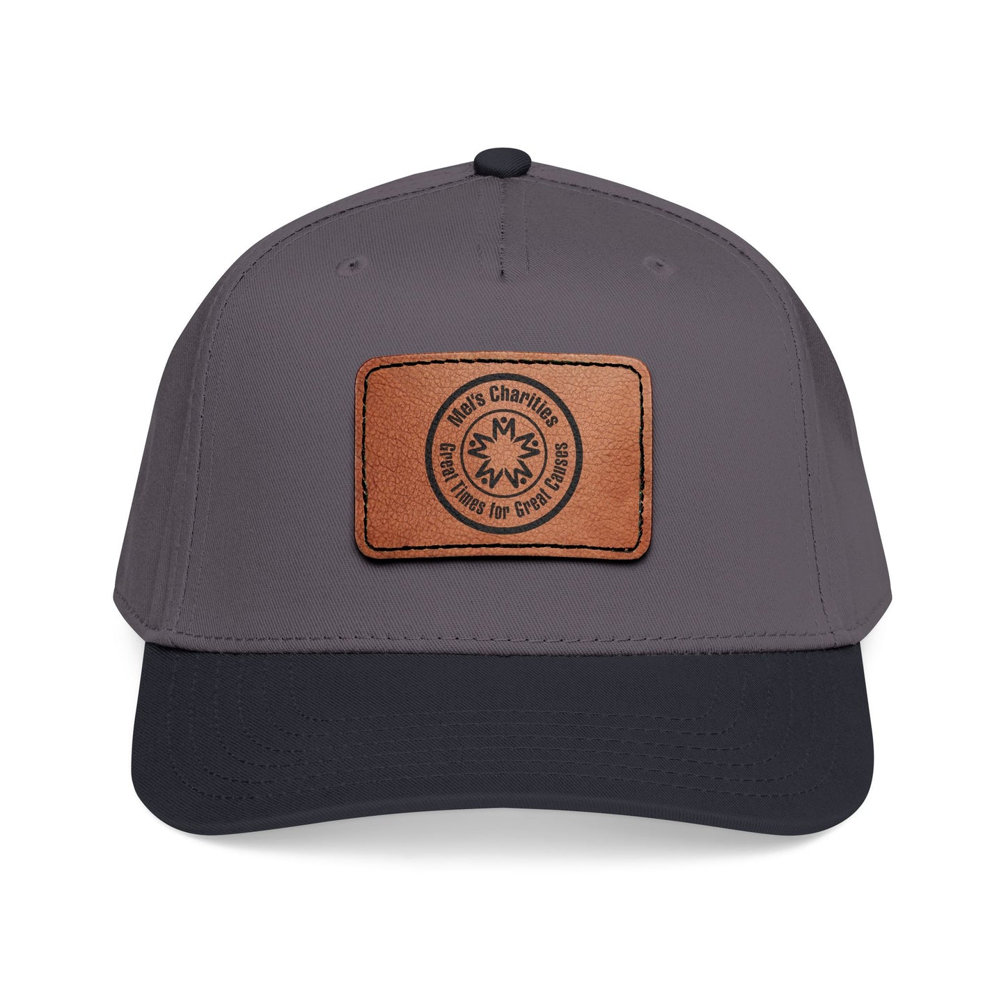 Leather Patch Cap - Mel's Charities