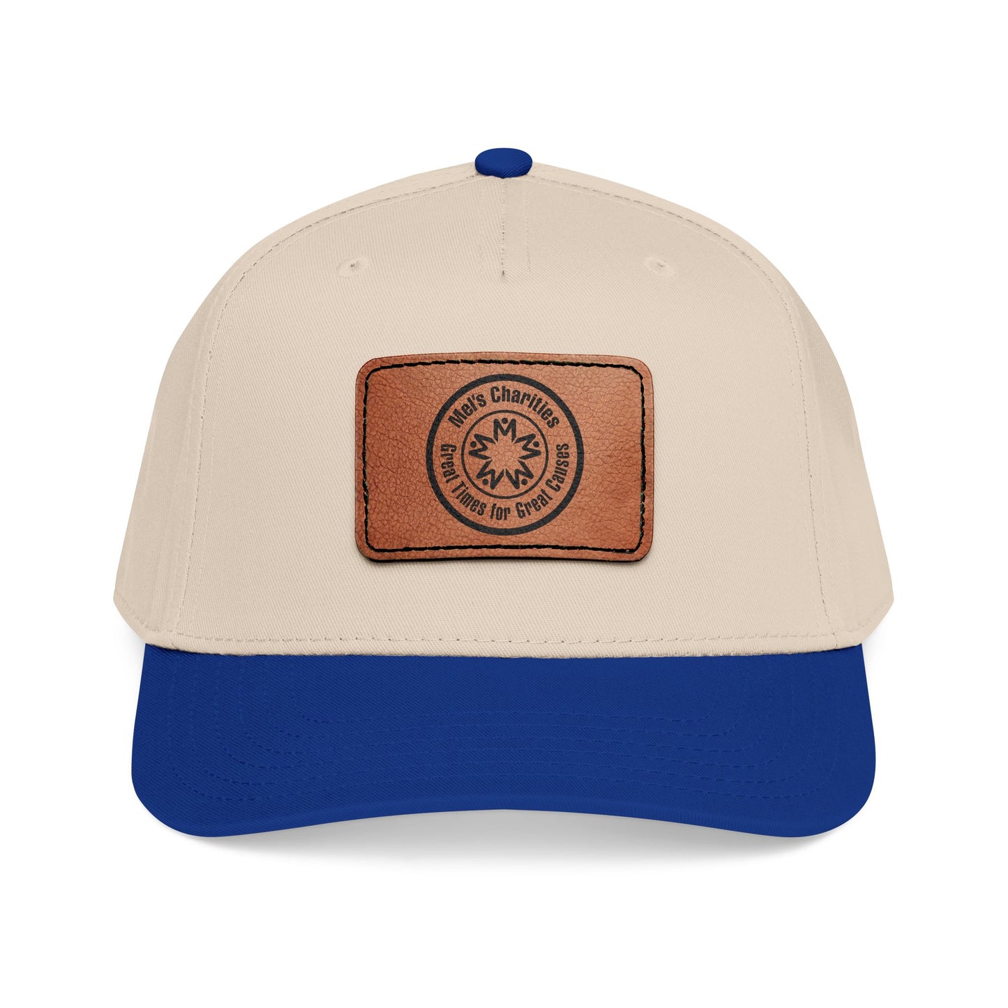 Leather Patch Cap - Mel's Charities