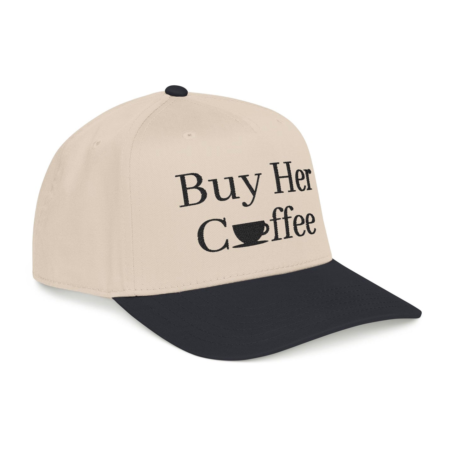 Curved Cap - Buy Her Coffee!