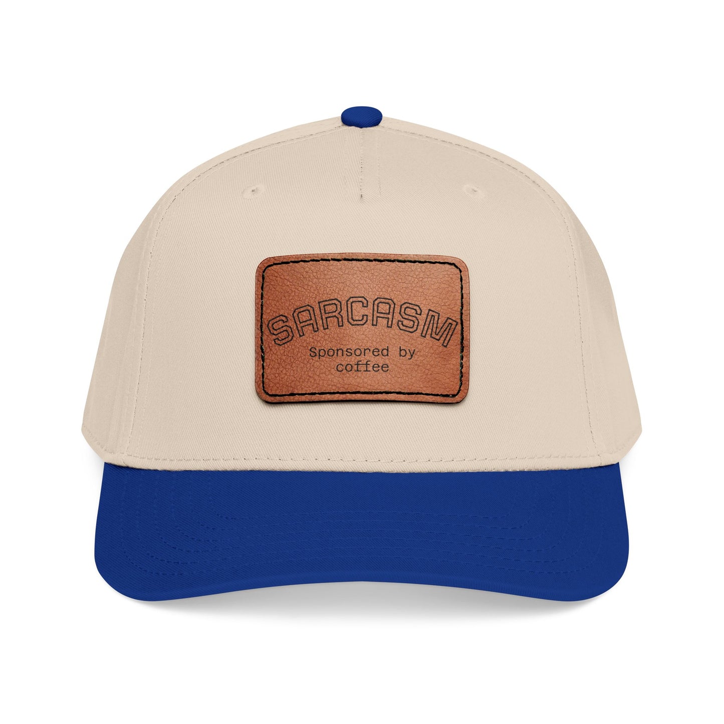 Leather Patch Cap - Sarcasm - 28 colors