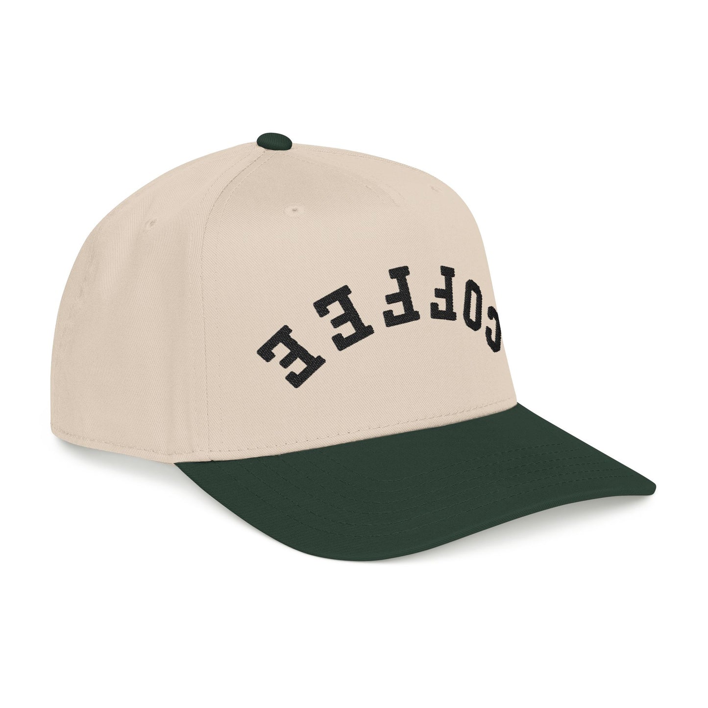 Curved Cap - Upside down Coffee