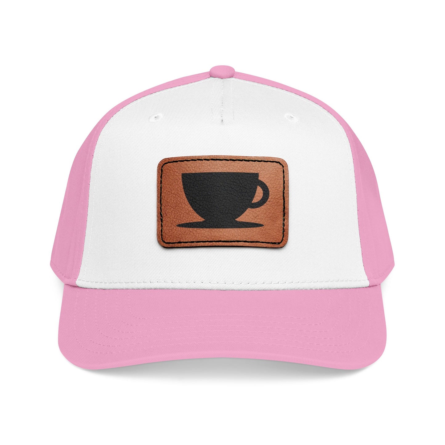 Leather Patch Cap - Cappuccino - 28 colors