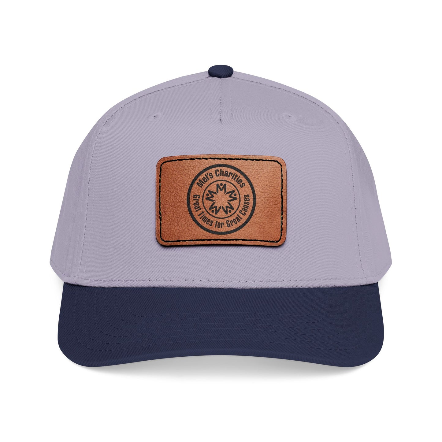 Leather Patch Cap - Mel's Charities