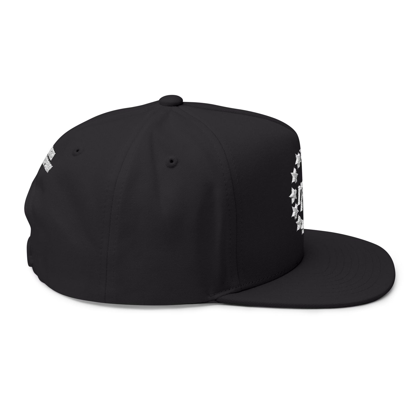 Flat Cap — 1776 Stars, Black