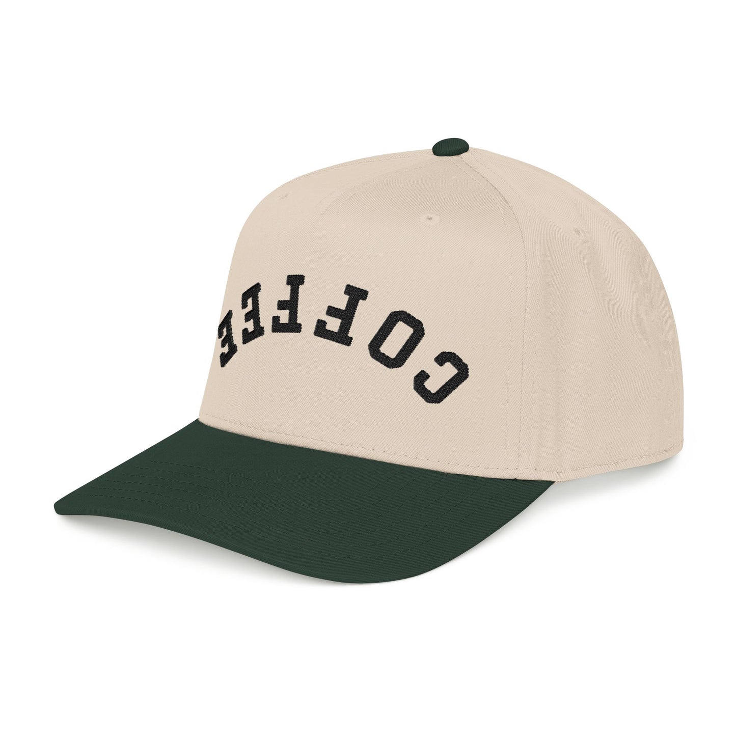 Curved Cap - Upside down Coffee