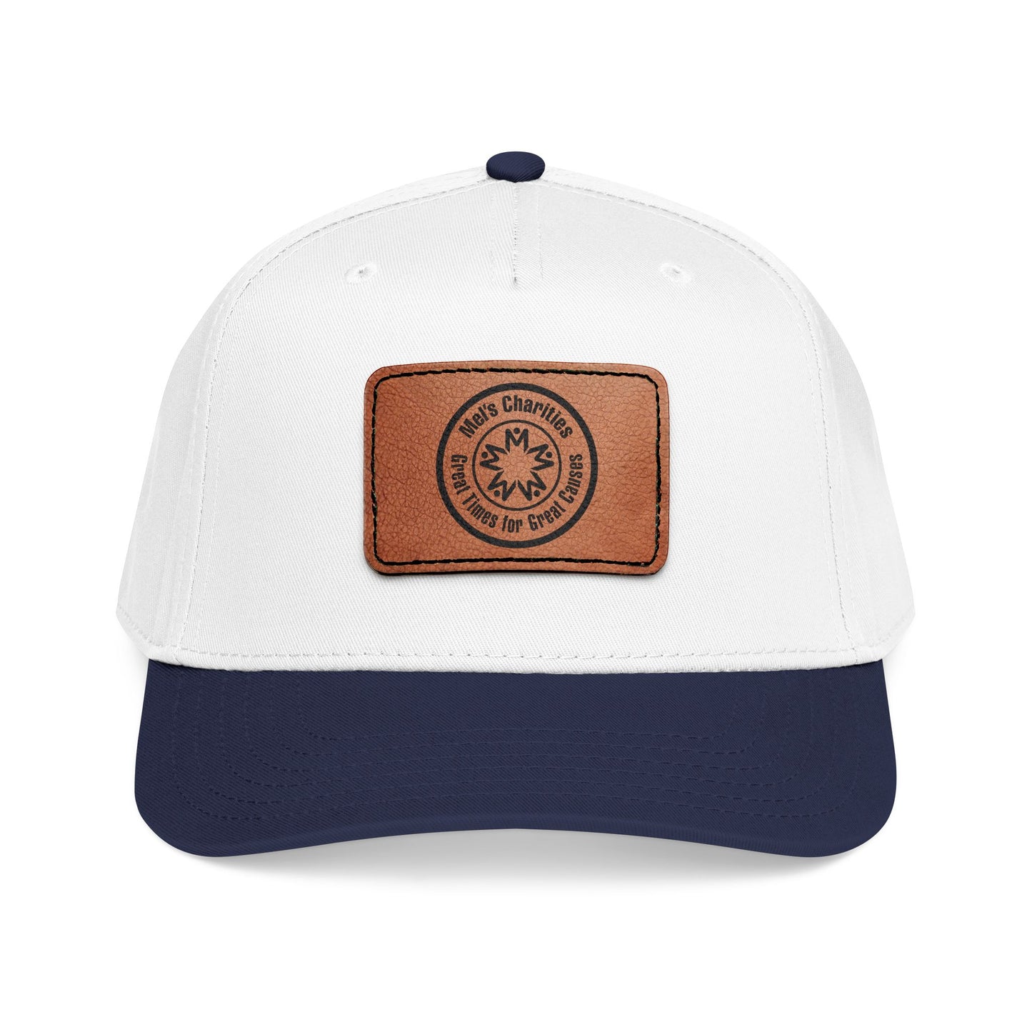 Leather Patch Cap - Mel's Charities