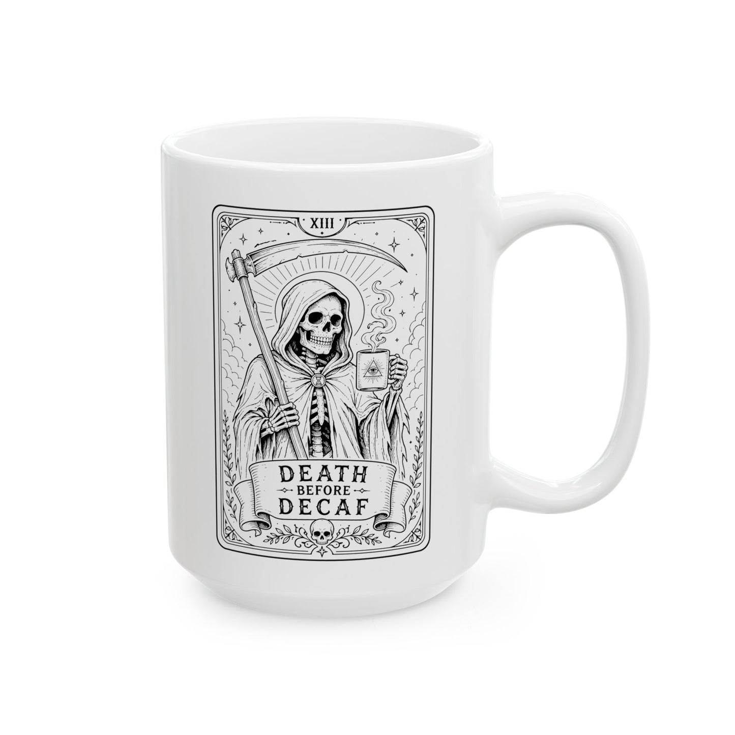 Mug – Death Before Deacf (15oz)