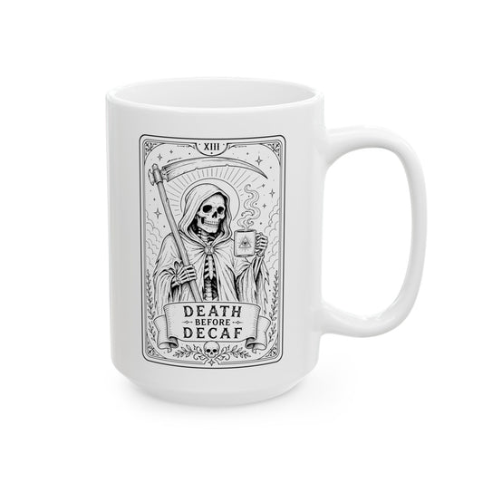 Mug – Death Before Deacf (15oz)
