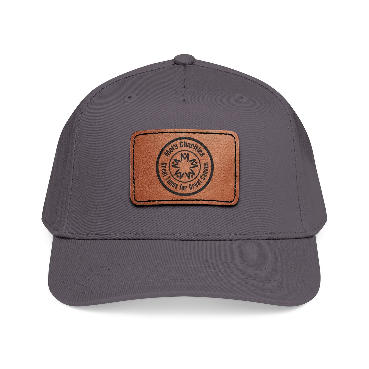 Leather Patch Cap - Mel's Charities