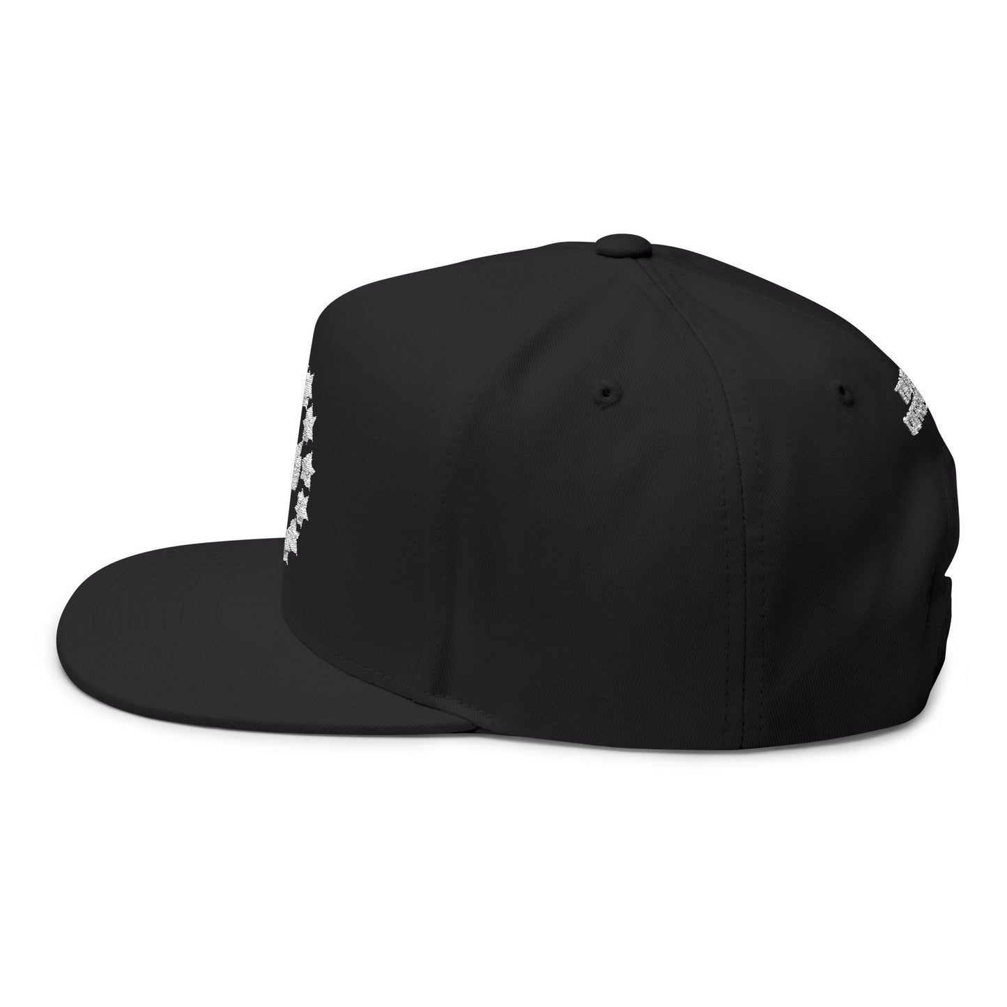 Flat Cap — 1776 Stars, Black