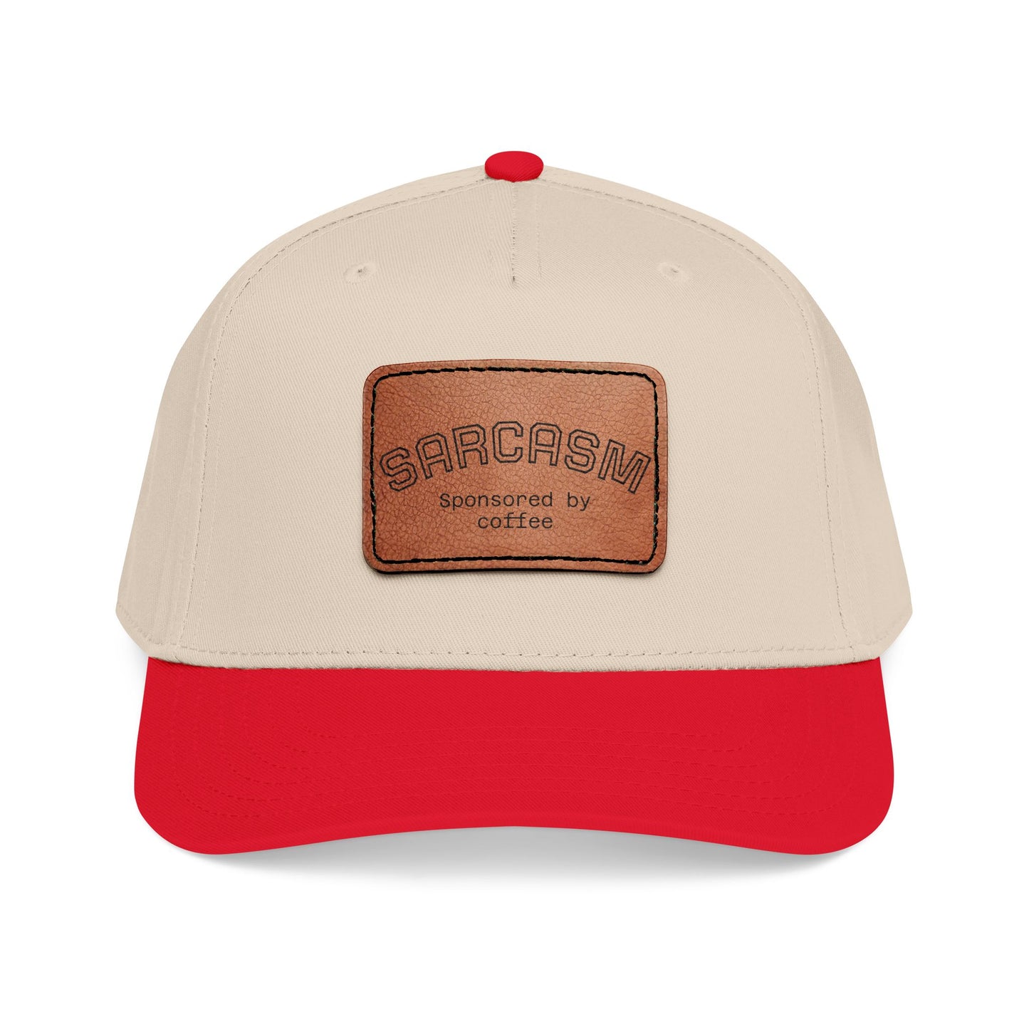 Leather Patch Cap - Sarcasm - 28 colors