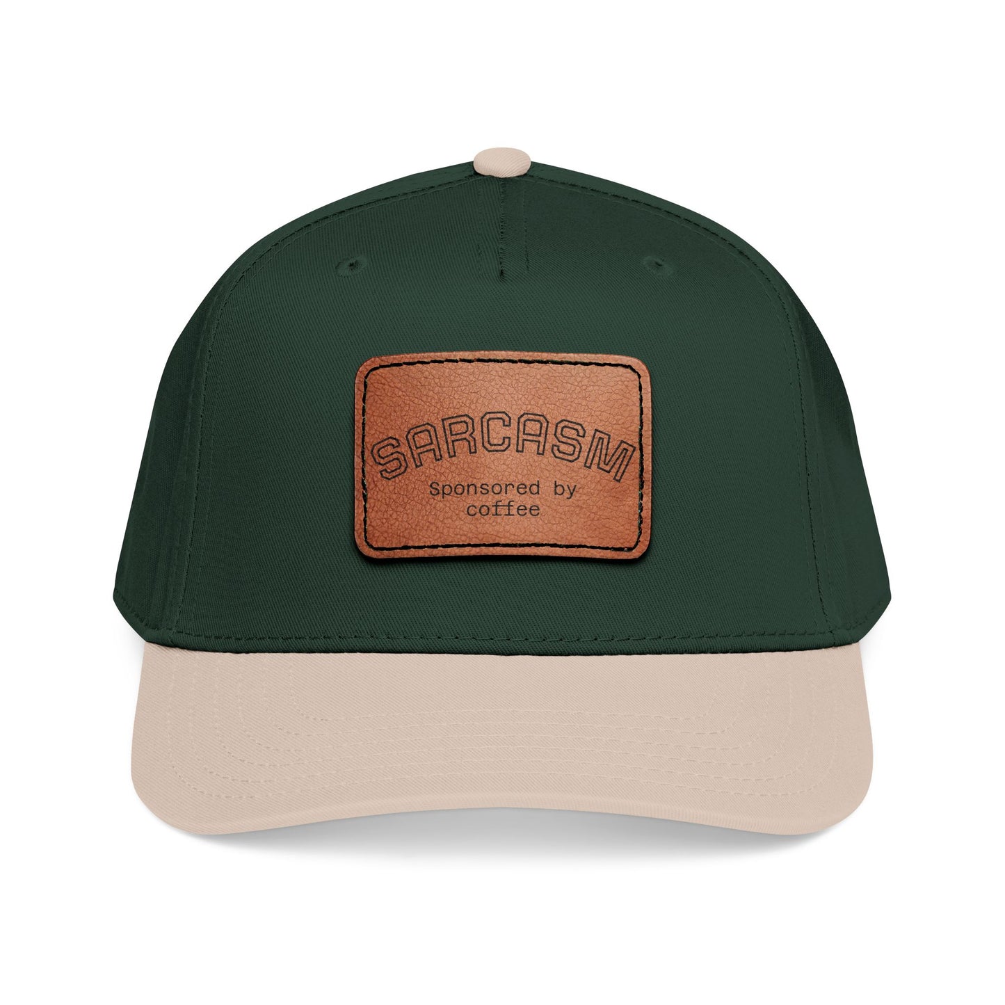 Leather Patch Cap - Sarcasm - 28 colors