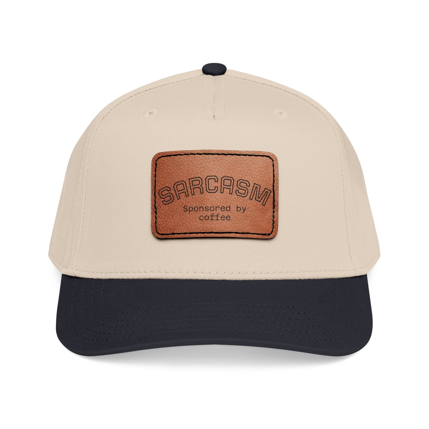 Leather Patch Cap - Sarcasm - 28 colors