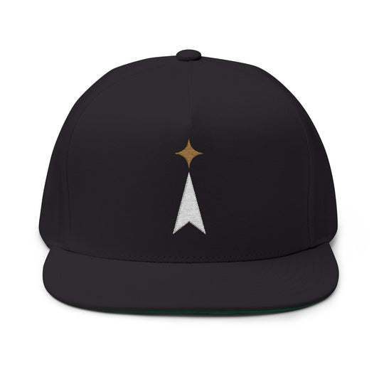 Flat Cap — Compass & Star