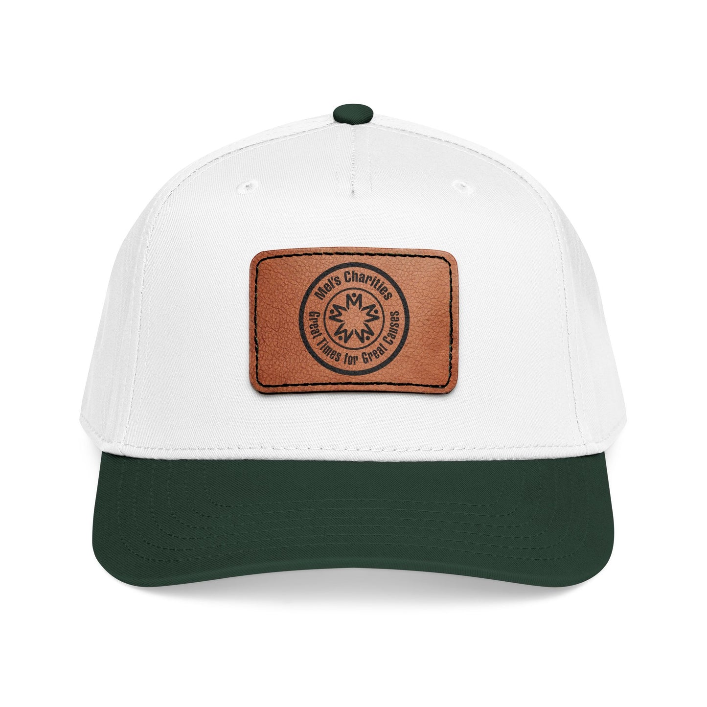 Leather Patch Cap - Mel's Charities