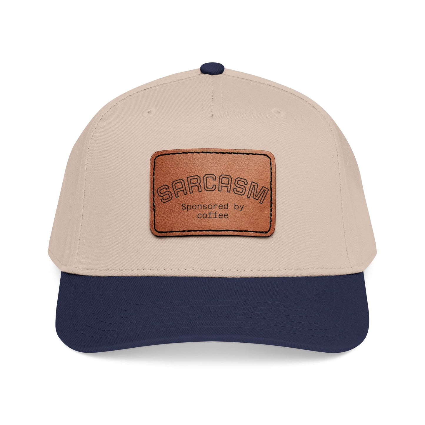 Leather Patch Cap - Sarcasm - 28 colors