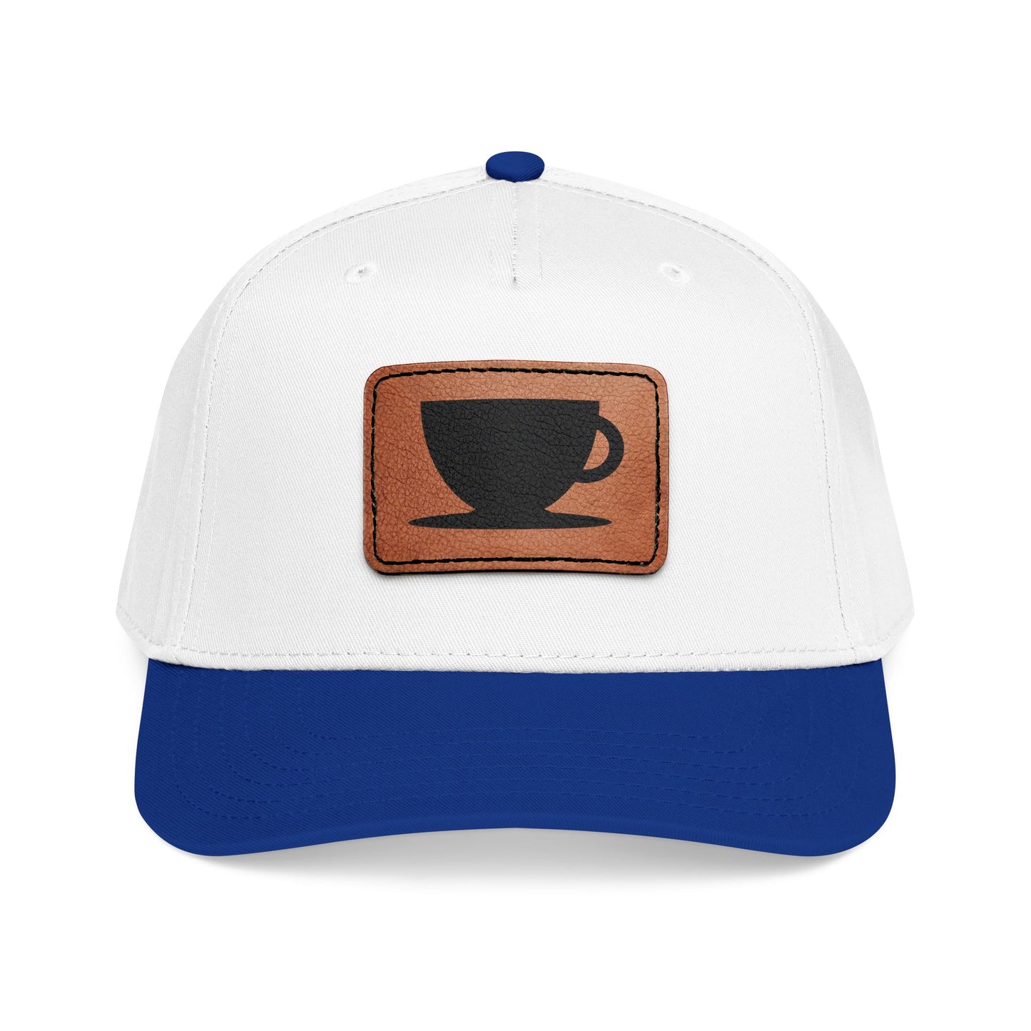 Leather Patch Cap - Cappuccino - 28 colors