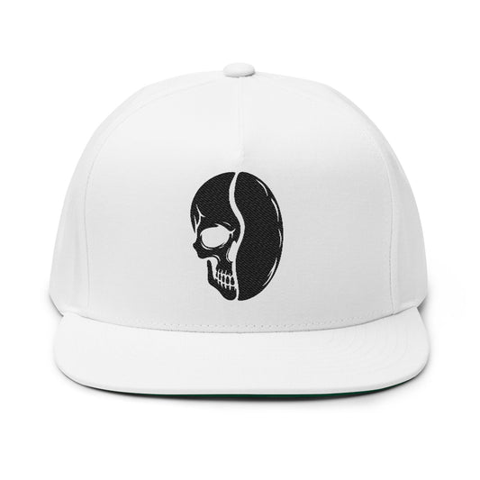 Flat Cap — Skull Coffee Bean