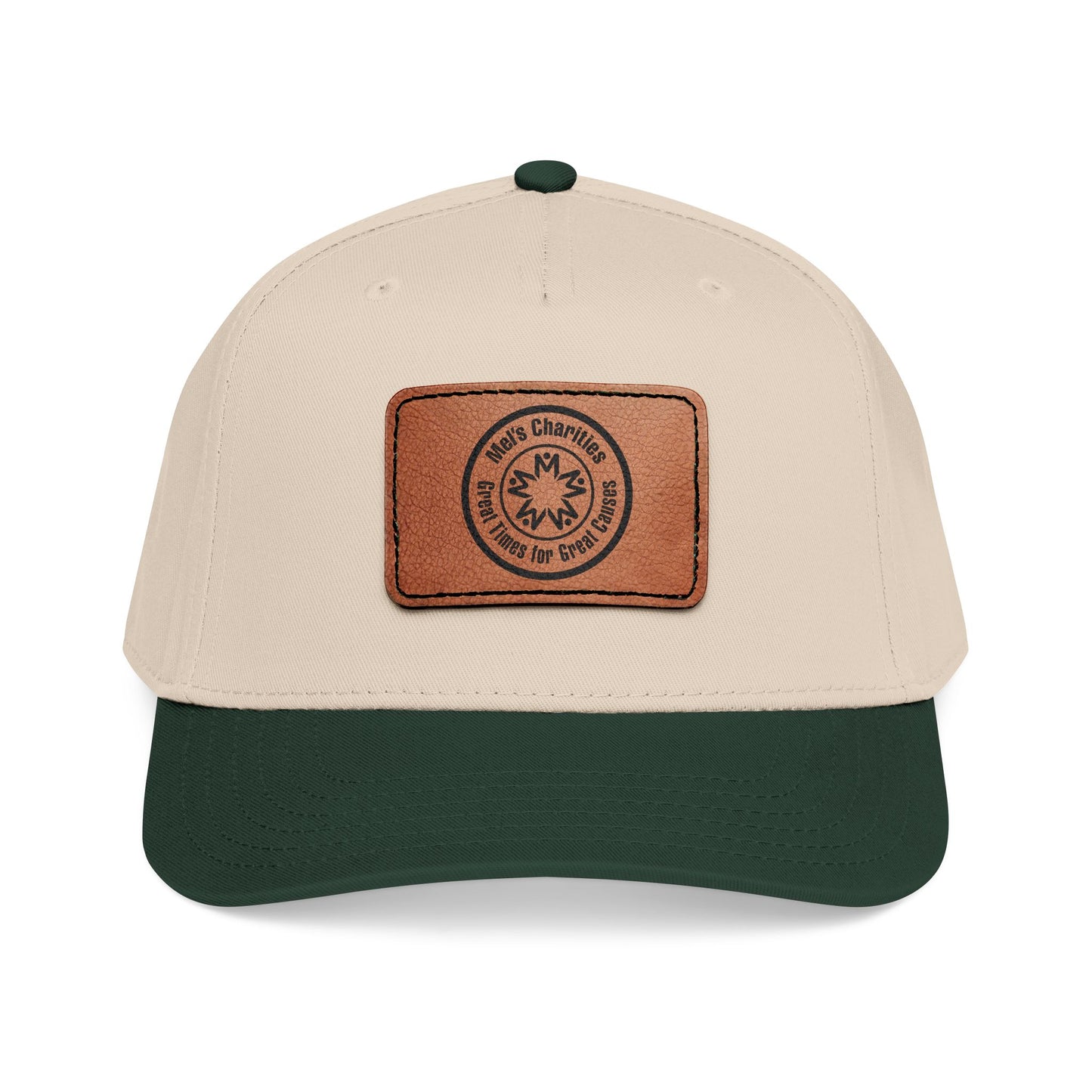 Leather Patch Cap - Mel's Charities