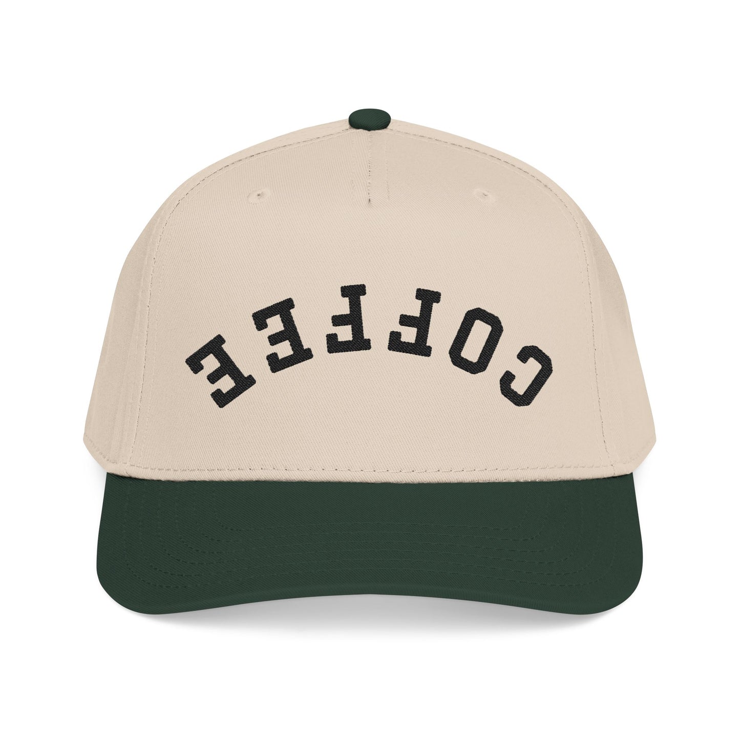 Curved Cap - Upside down Coffee