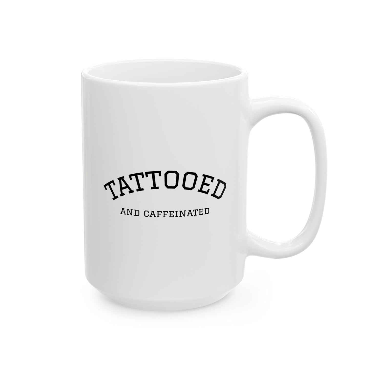 Mug - Tattooed and Caffeinated