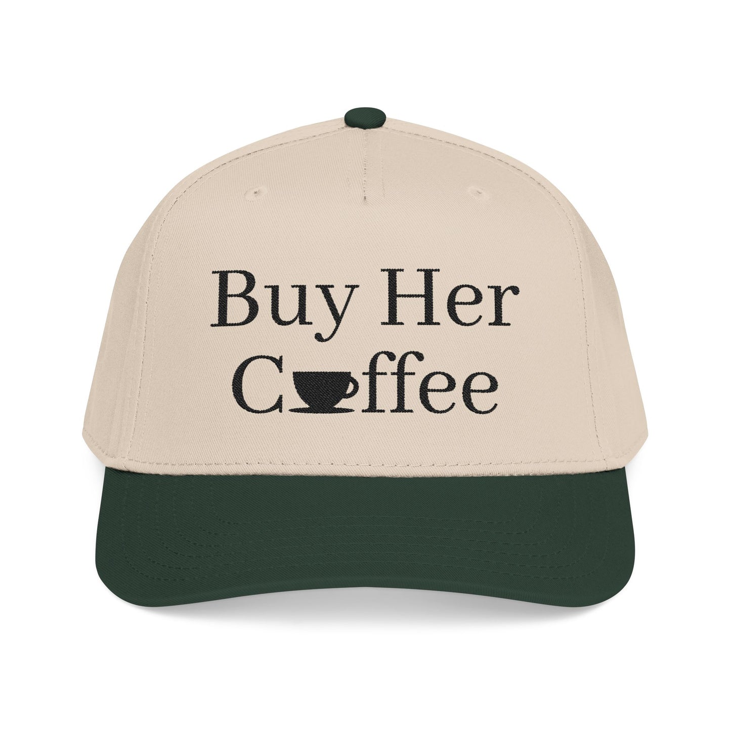 Curved Cap - Buy Her Coffee!