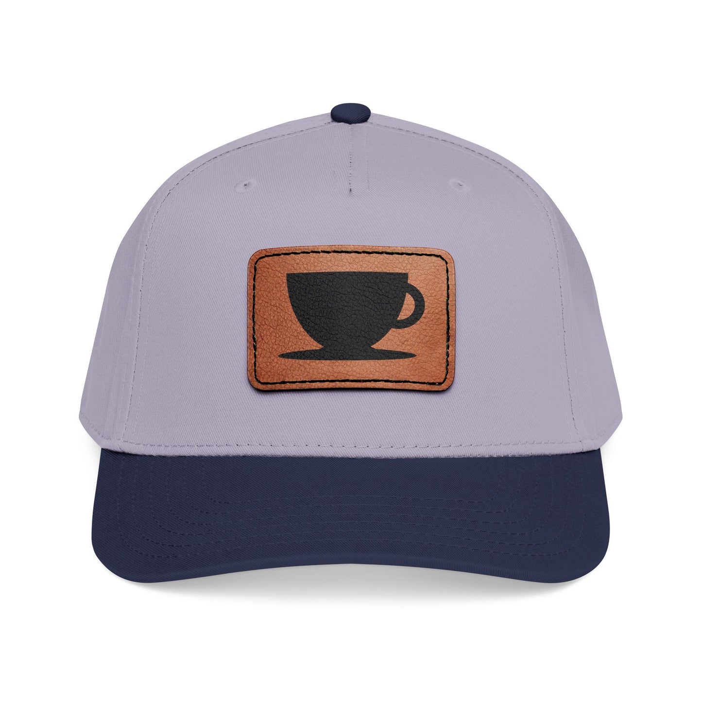 Leather Patch Cap - Cappuccino - 28 colors