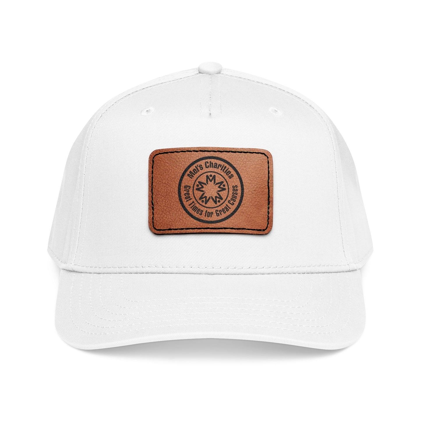 Leather Patch Cap - Mel's Charities