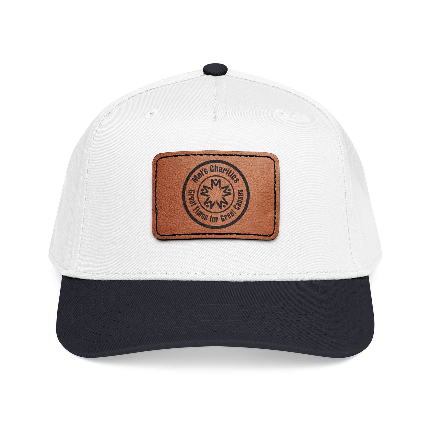 Leather Patch Cap - Mel's Charities