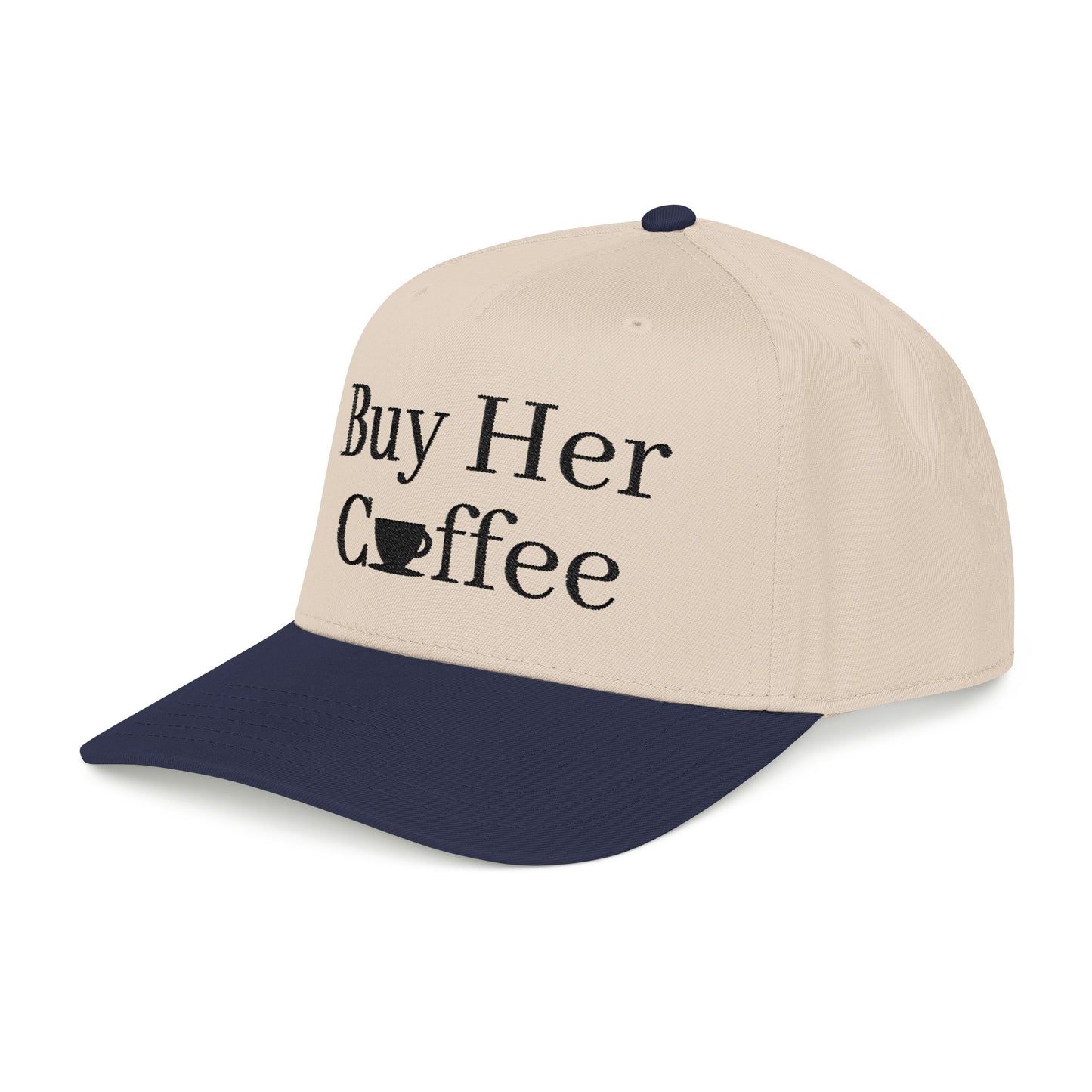 Curved Cap - Buy Her Coffee!