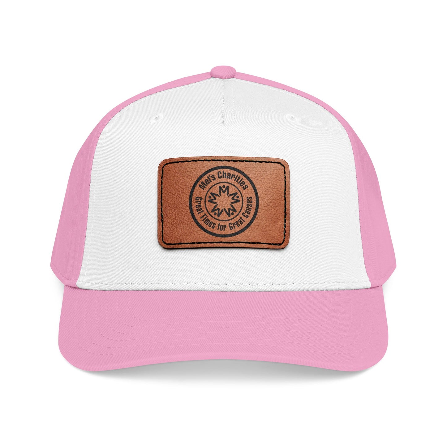 Leather Patch Cap - Mel's Charities