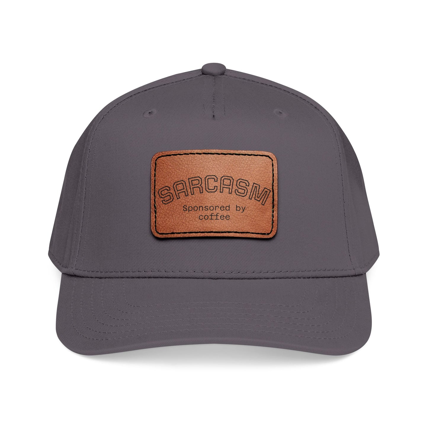 Leather Patch Cap - Sarcasm - 28 colors