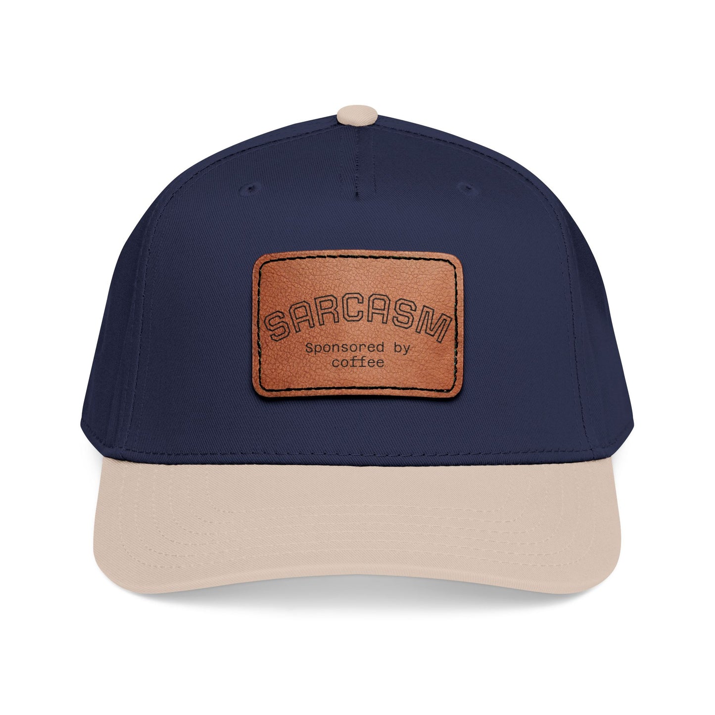 Leather Patch Cap - Sarcasm - 28 colors