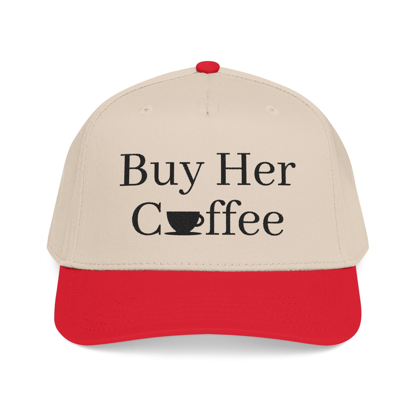 Curved Cap - Buy Her Coffee!