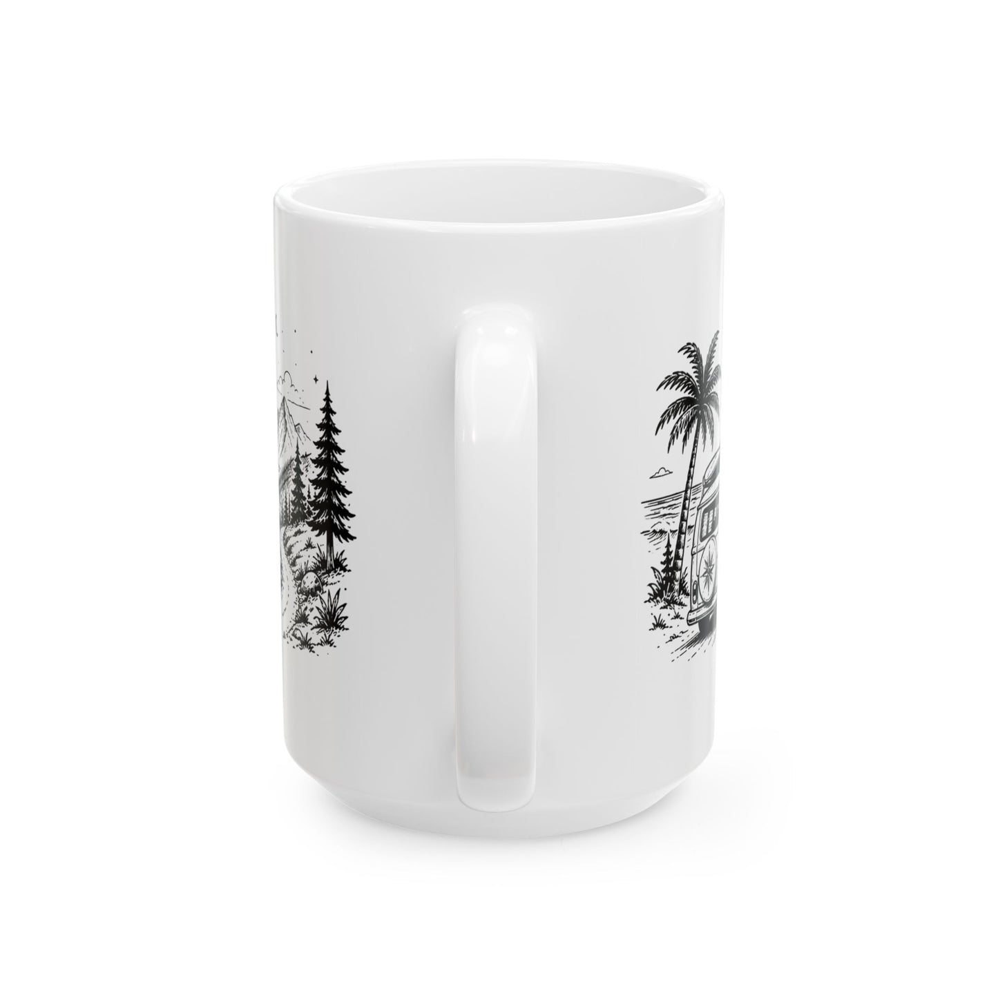 Mug – Beach/Mountains (15oz)