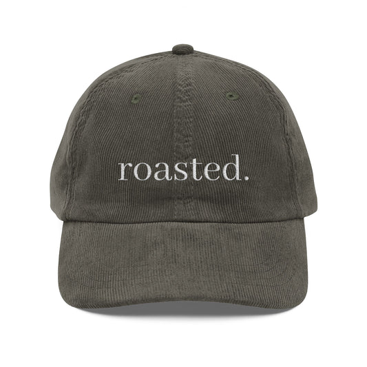 Vintage Corduroy Cap — roasted.