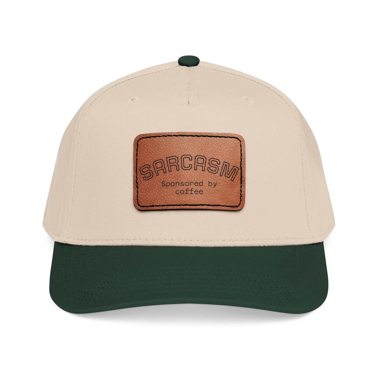 Leather Patch Cap - Sarcasm - 28 colors