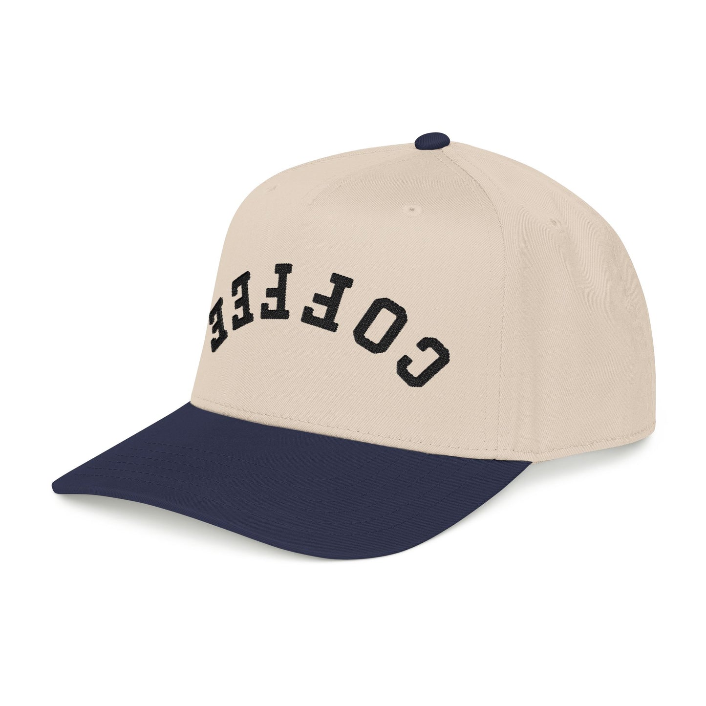 Curved Cap - Upside down Coffee
