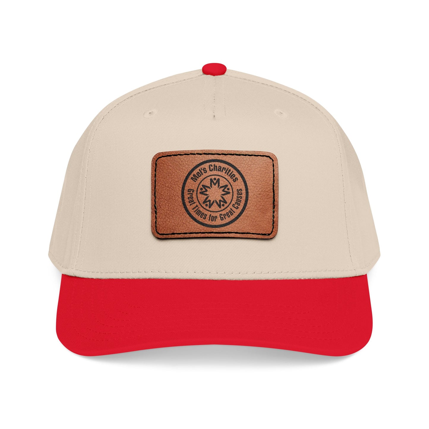 Leather Patch Cap - Mel's Charities
